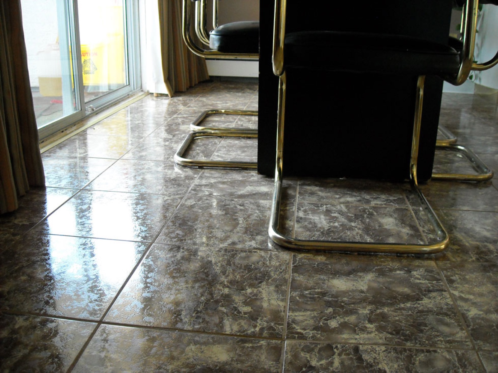 Tile flooring