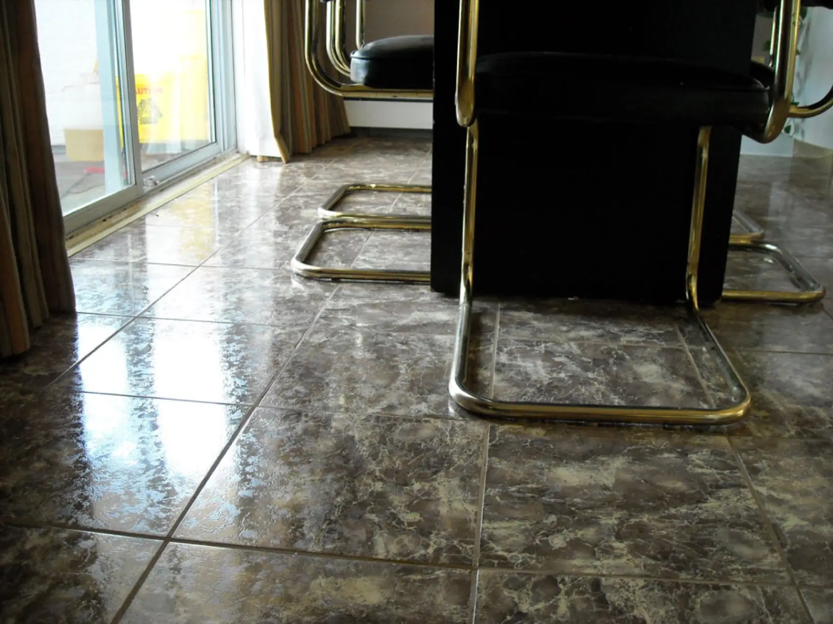 Tile flooring