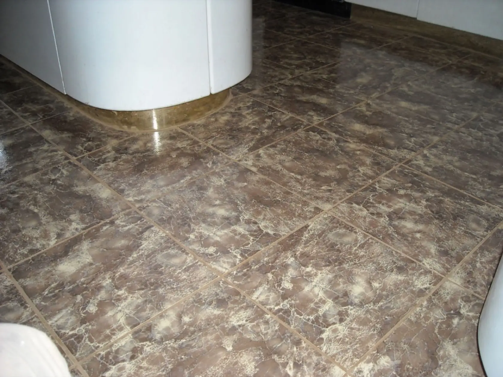 Bathroom tile work