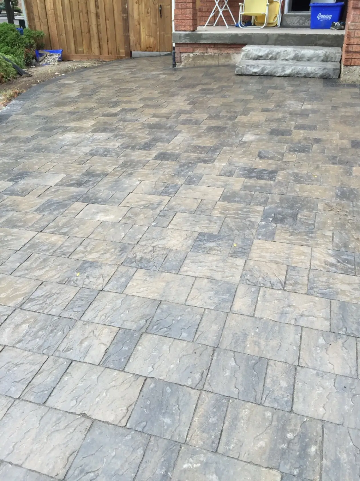 Patio detail
