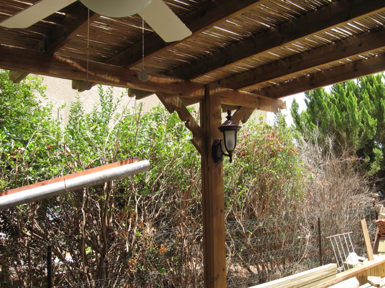 Custom pergola