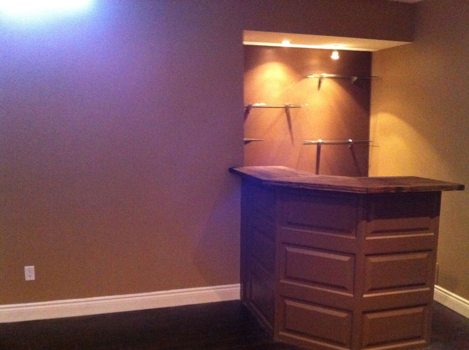 Drywall + paint finish