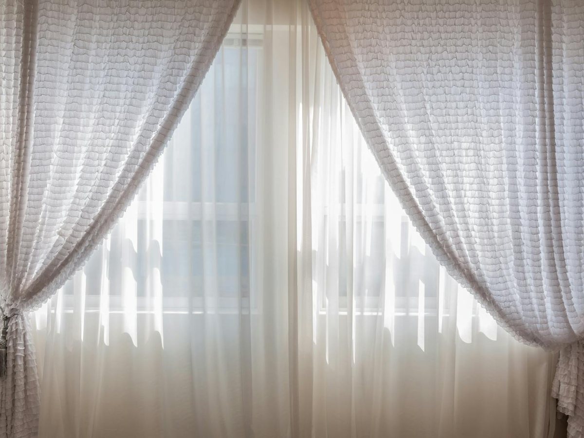 Sheer curtains, bright finish — BuildMan Curtains & Windows Toronto