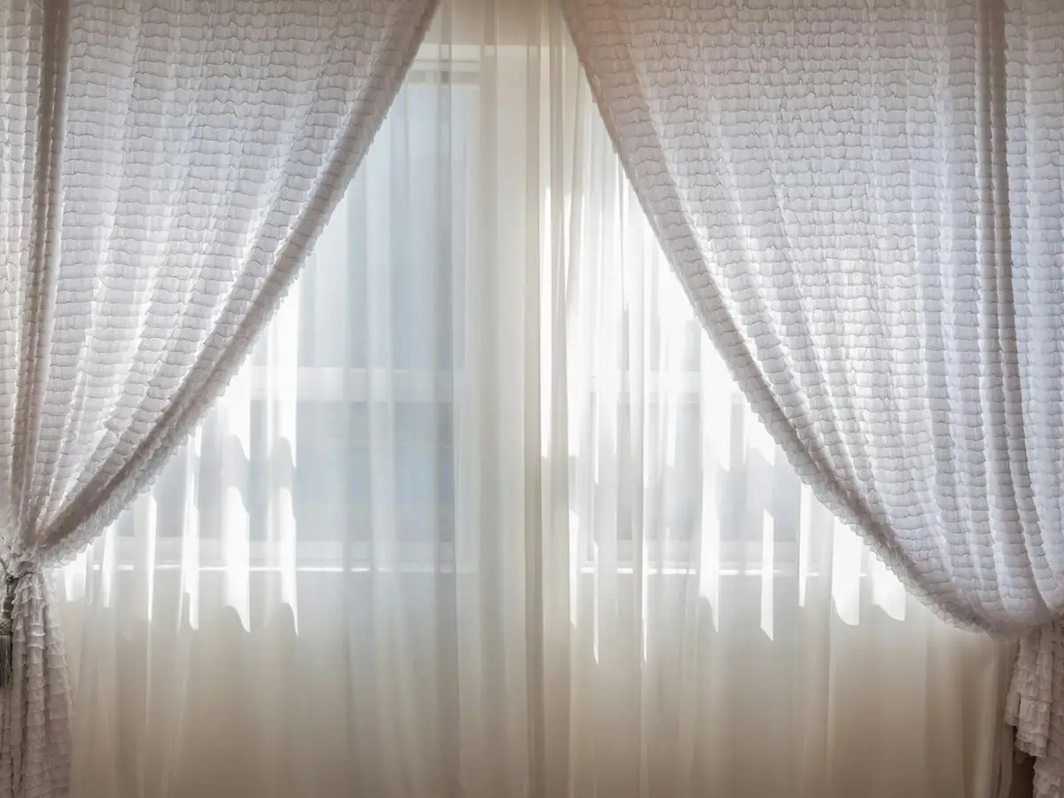 Sheer curtains, bright finish — BuildMan Curtains & Windows Toronto