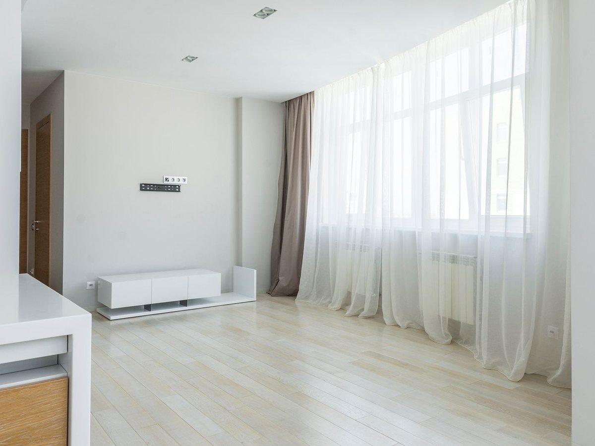 Modern floor-to-ceiling drapes — BuildMan Curtains & Windows Toronto