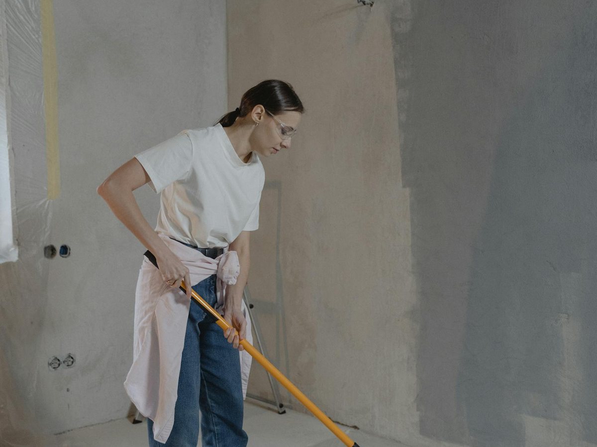 Rolling a full room — BuildMan Painting & Touch-ups Toronto